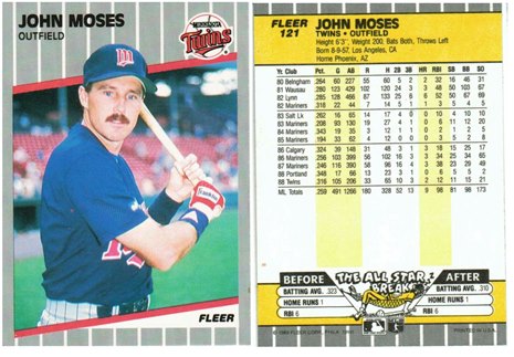 Minnesota Twins - John Moses