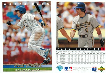 Milwaukee Brewers - Paul Molitor - #1