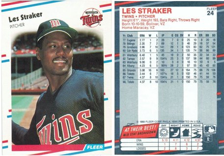 Minnesota Twins - Les Straker