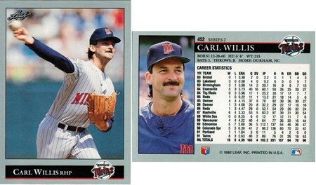 Minnesota Twins - Carl Willis - #2