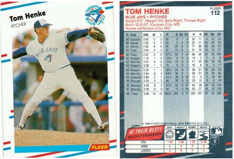 Toronto Blue Jays - Tom Henke