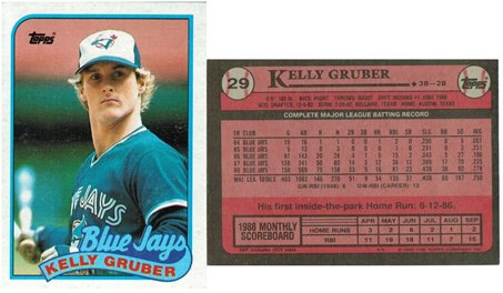 Toronto Blue Jays - Kelly Gruber - #3