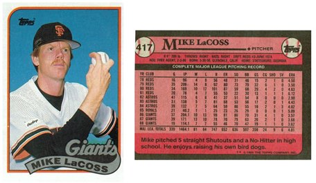 San Francisco Giants - Mike LaCoss - #2