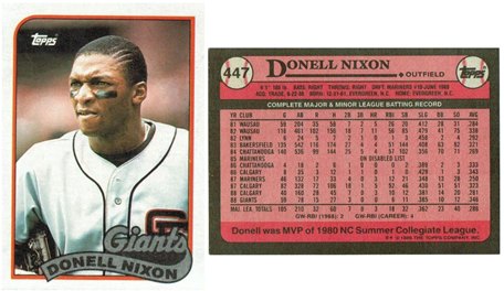 San Francisco Giants - Donell Nixon - #2