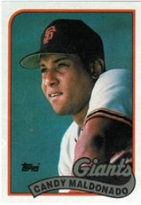 San Francisco Giants - Candy Maldonado - #2