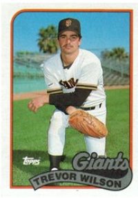 San Francisco Giants - Trevor Wilson - Rookie Card