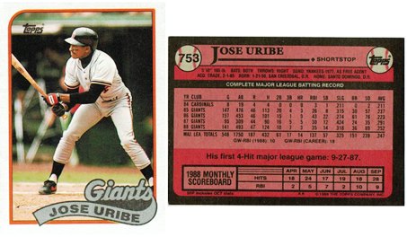 San Francisco Giants - Jose Uribe