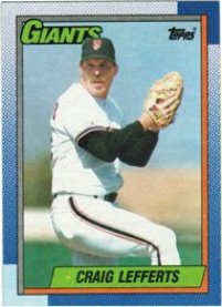 San Francisco Giants - Craig Lefferts - #3