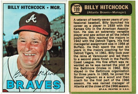 Atlanta Braves - Billy Hitchcock - Manager