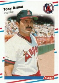 California Angels - Tony Armas