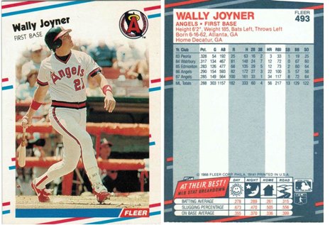 California Angels - Wally Joyner