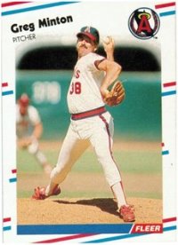 California Angels - Greg Minton - #1