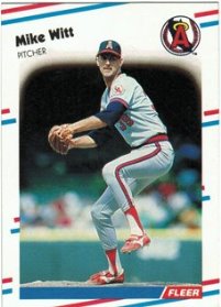 California Angels - Mike Witt - #1