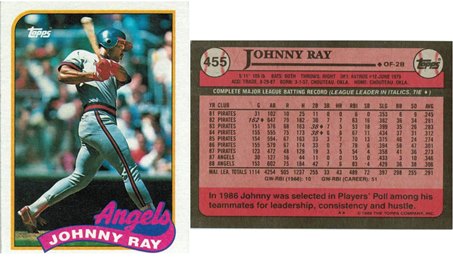 California Angels - Johnny Ray