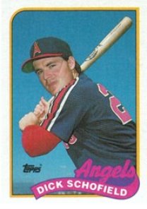 California Angels - Dick Schofield - #2