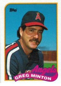 California Angels - Greg Minton - #2