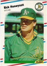 Oakland Athletics - Rick Honeycutt