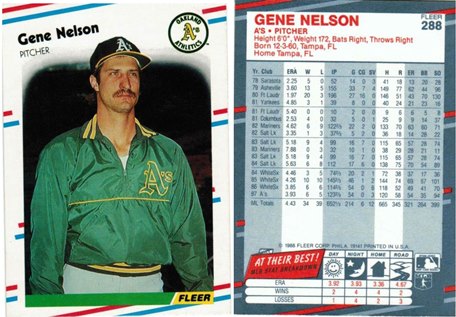 Oakland Athletics - Gene Nelson - #2