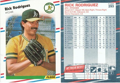 Oakland Athletics - Rick Rodriguez