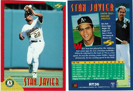 Oakland Athletics - Stan Javier