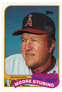 California Angels - Moose Stubing - Manager