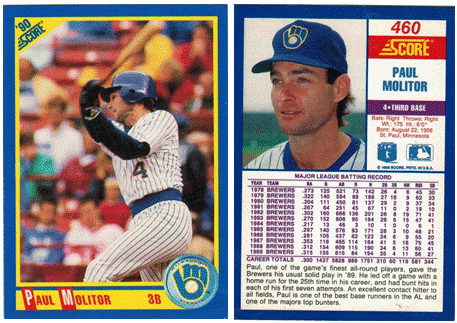 Milwaukee Brewers - Paul Molitor - #2