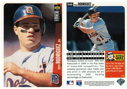 Detroit Tigers - Steve Rodriguez