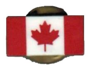 Hat Pin - Flag of Canada