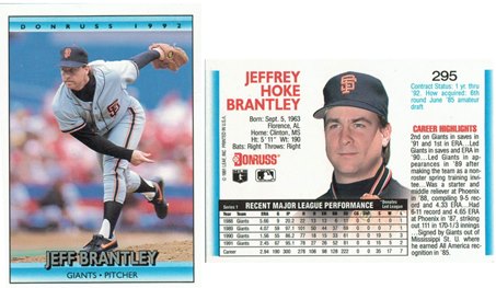 San Francisco Giants - Jeff Brantley