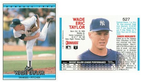 New York Yankees - Wade Taylor