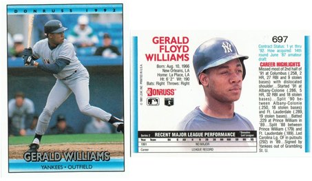 New York Yankees - Gerald Williams