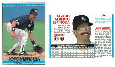 New York Yankees - Alvaro Espinoza