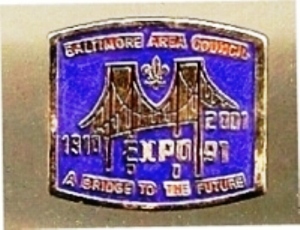 Hat Pin - Baltimore Area Council  Expo 91