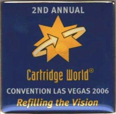 Cartridge World Hat Pin