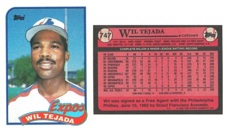 Montreal Expos - Wil Tejada