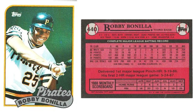 Pittsburgh Pirates - Bobby Bonilla