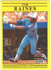 Montreal Expos - Tim Raines