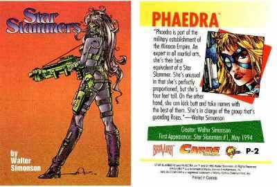 Promo Card - Star Slammers (Phaedra)