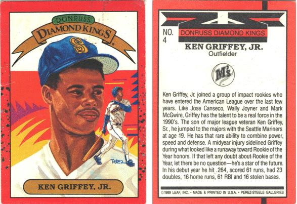 Seattle Mariners - Ken Griffey Jr - Diamond King