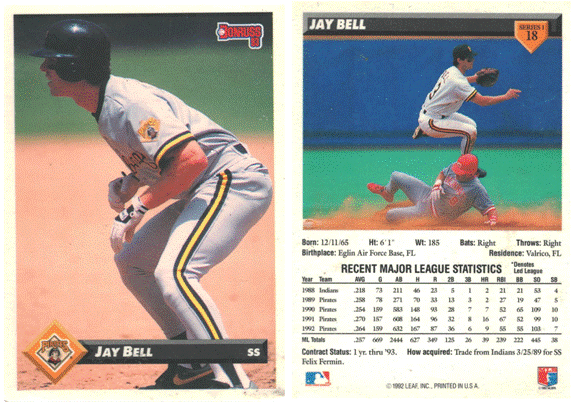 Pittsburgh Pirates - Jay Bell