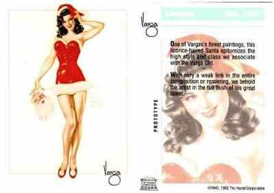 Promo Card - Vargas Pin-Up Girls Series 2