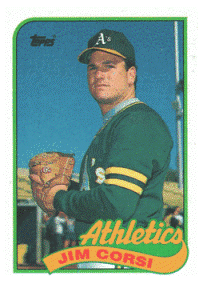 Oakland Athletics - Jim Corsi