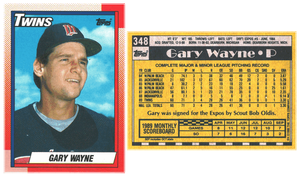 Minnesota Twins - Gary Wayne - #2