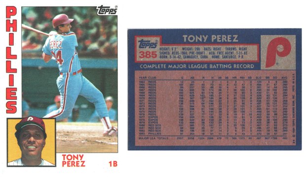 Philadelphia Phillies - Tony Perez