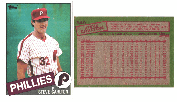 Philadelphia Phillies - Steve Carlton - #2