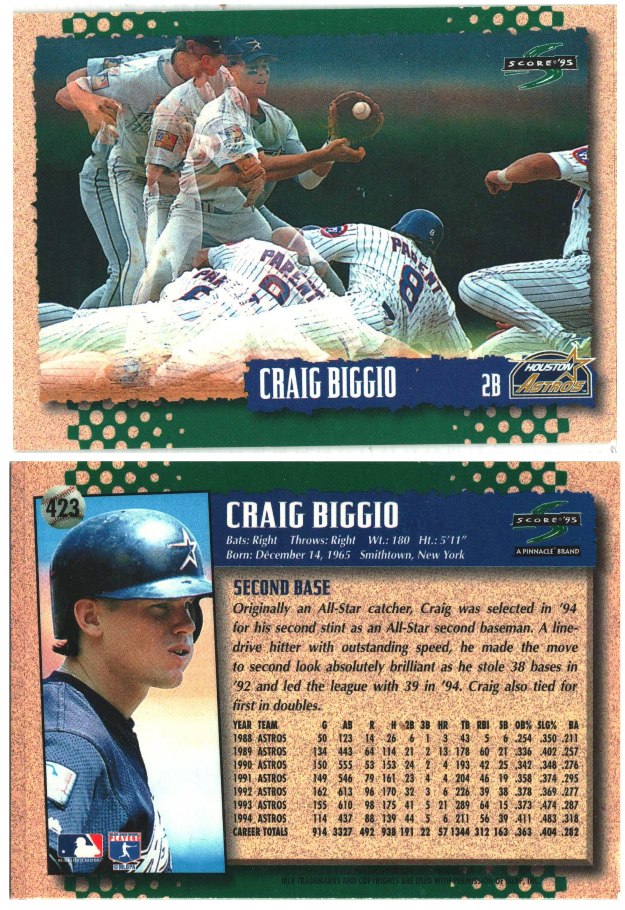 Houston Astros - Craig Biggio - #2