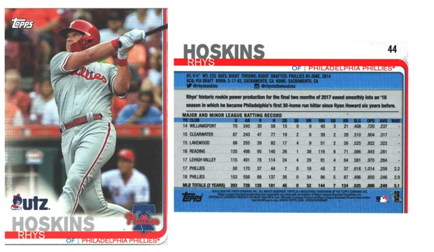 Philadelphia Phillies - Rhys Hoskins - Utz