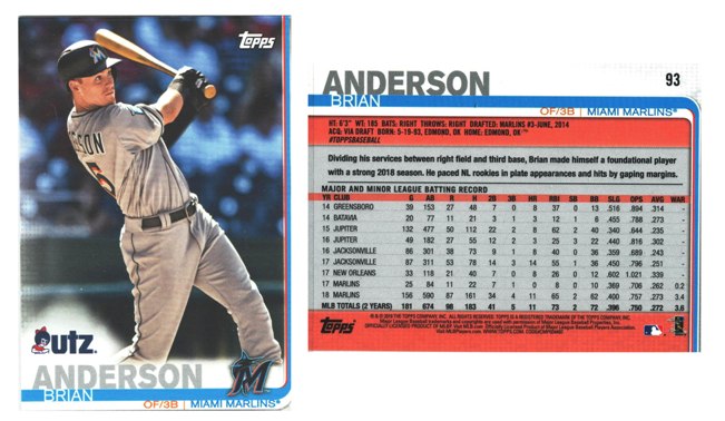 Florida Marlins - Brian Anderson