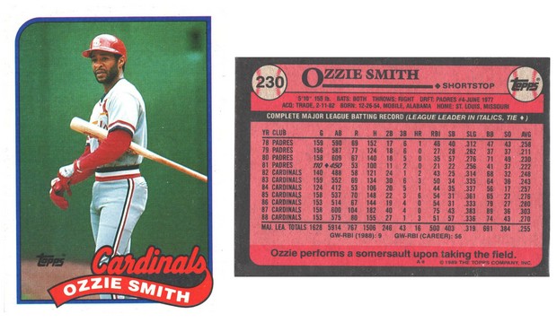 St Louis Cardinals - Ozzie Smith - #7