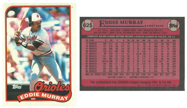 Baltimore Orioles - Eddie Murray - #3